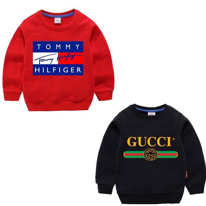 Red & Black Stylish Sweatshirt For Kids